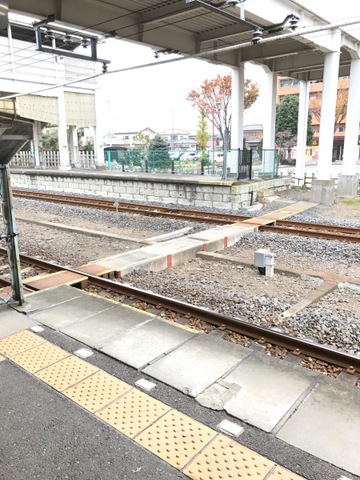 東武伊勢崎線境町駅 写真素材 [