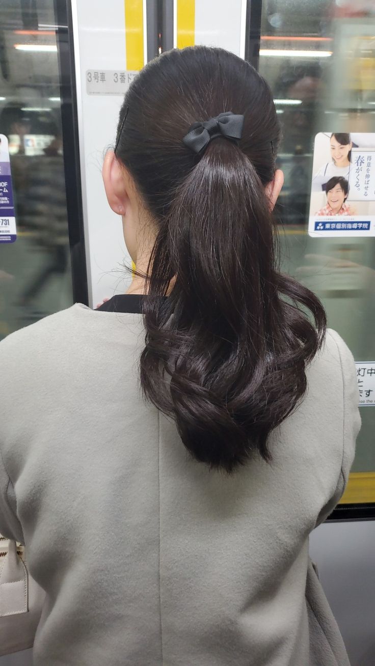 ただ結んだだけ◎簡単OL風ポニーテール：L021170969｜ヘアーアンドメイク ソファー 仙台駅前店(hair&make