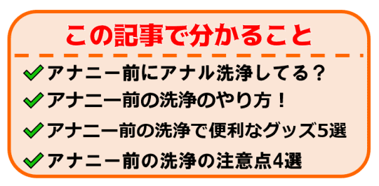 アナルセックスをするときに気になる便……。どうしたらいいの？