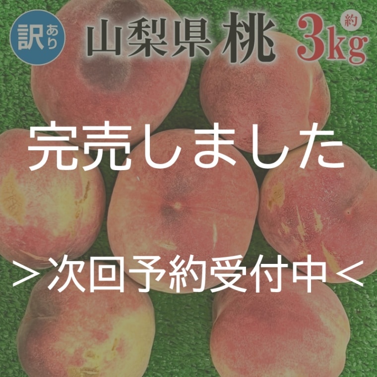 2024年産　信州の旬の7月桃 （早生もも品種）訳あり自家用ランク お試しサイズ  約2.7～3ｋｇ入り/箱（8～14玉入れ）【送料無料（一部地域は有料）】販売時期7月上旬～7月下旬頃まで