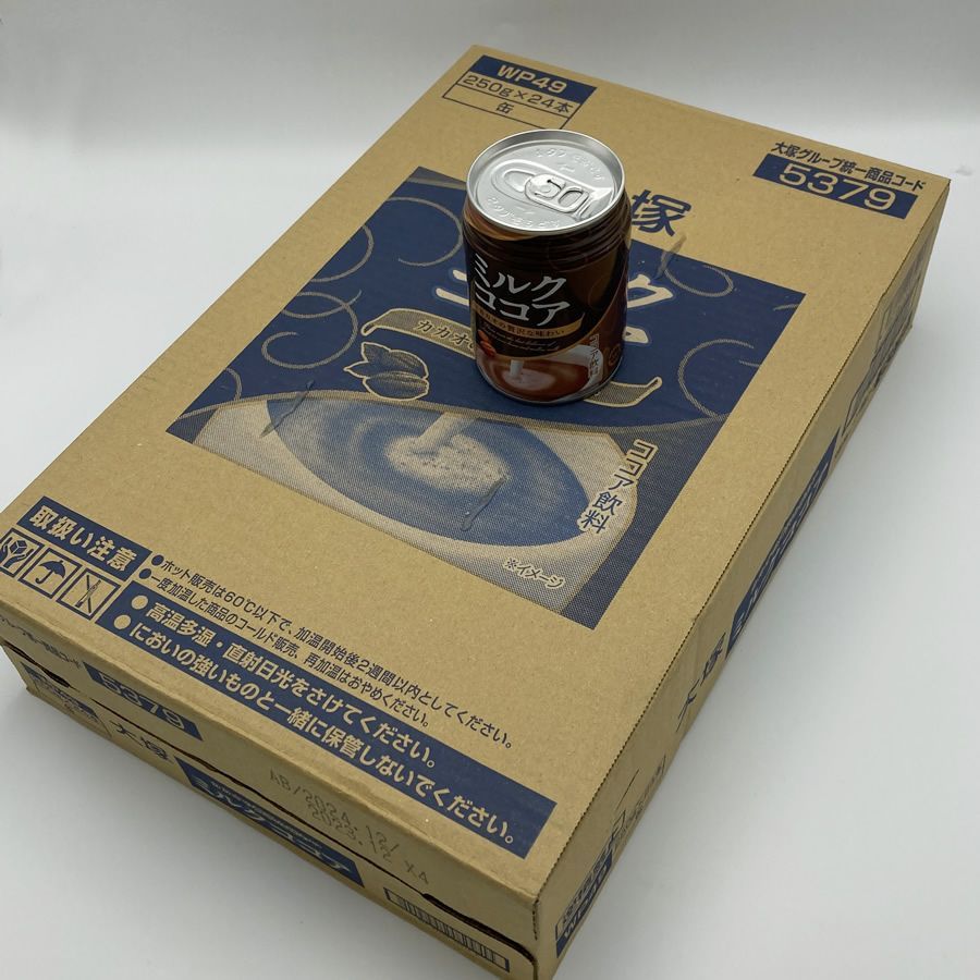 大塚食品 濃厚ココア 190g缶×30本入: 飲料 食品専門店