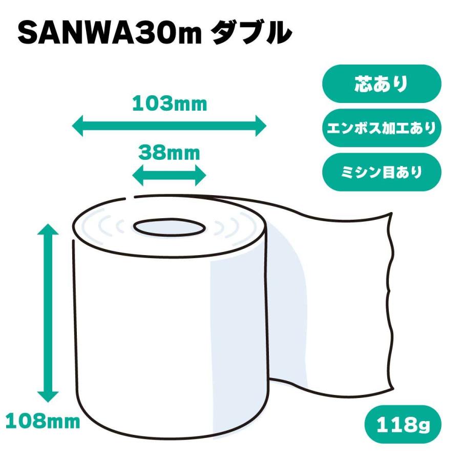 日本製＞ジャンボロールトイレットペーパー 500mシングルmini（15ロール入） |