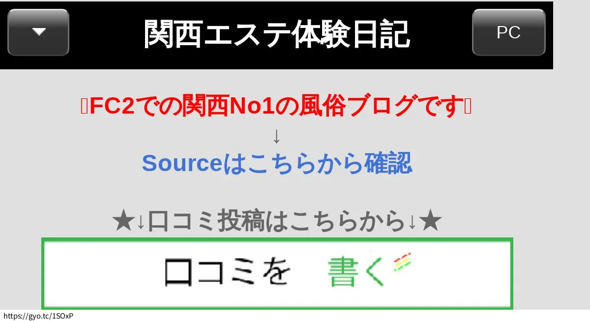 管理人の記事のみ見たいという方へ | 関西エステ体験日記