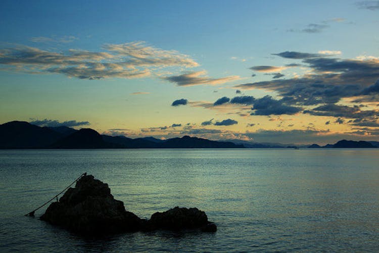 夕景の宿海のゆりかご萩小町 | 萩