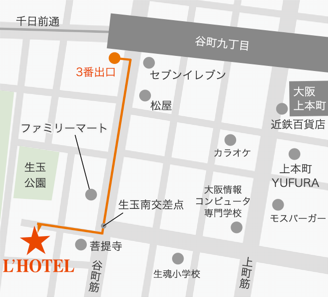 ハッピーホテル｜大阪府 大阪上本町駅のラブホ ラブホテル一覧