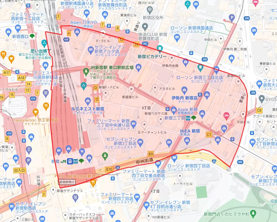 新宿三丁目駅のキャバクラ求人・バイトなら体入ドットコム