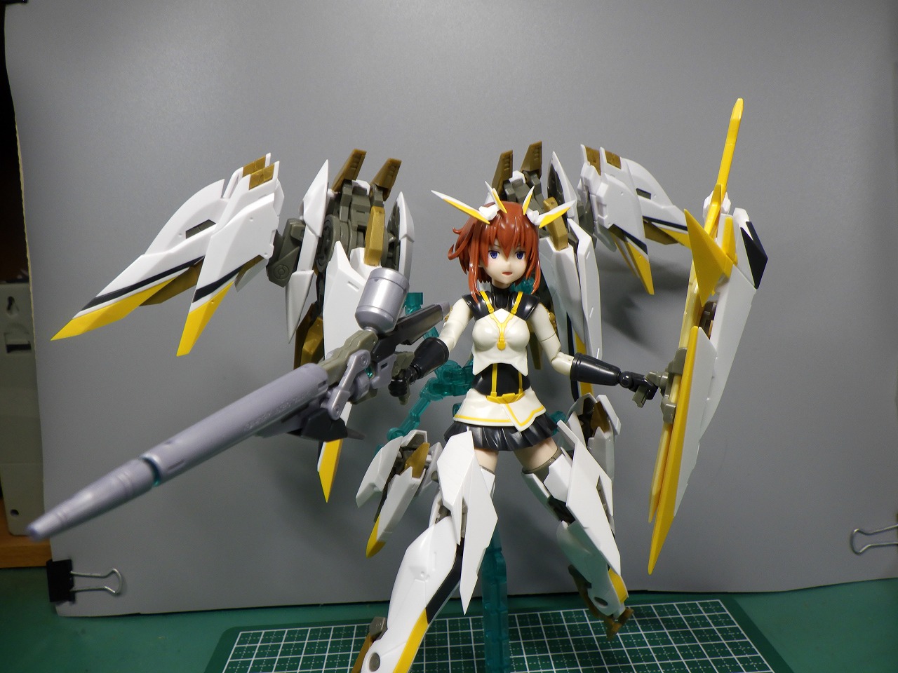 《美少女プラモ》金潟すぐみ【臥薪】アリス･ギア･アイギス メガミデバイス《Plastic Model:SUGUMI KANAGATA 