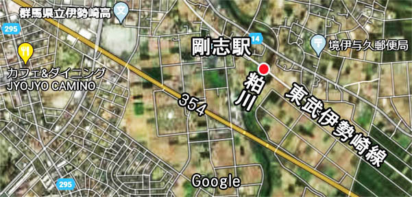 群馬県伊勢崎市境下武士2821の地図 住所一覧検索｜地図マピオン