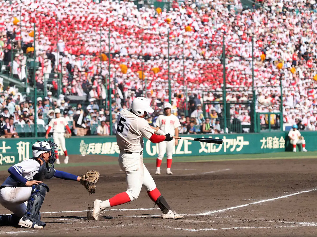 甲子園】智弁和歌山の花田悠月 見守り続けてくれた両親に届けた木製アーチ― スポニチ