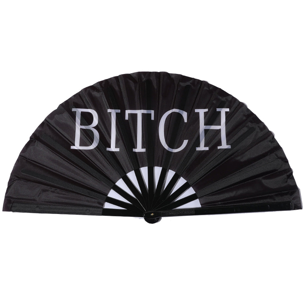 Bad Bitch Hand Fan Foldable