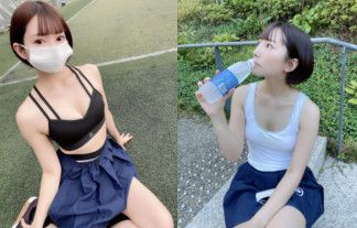 TikTokフォロワー100万人超え＆今年JK卒業したばかりの美少女モデルまいきち、乳首おっ立てながらラジオ体操配信をしてしまうｗｗ - エロチカ