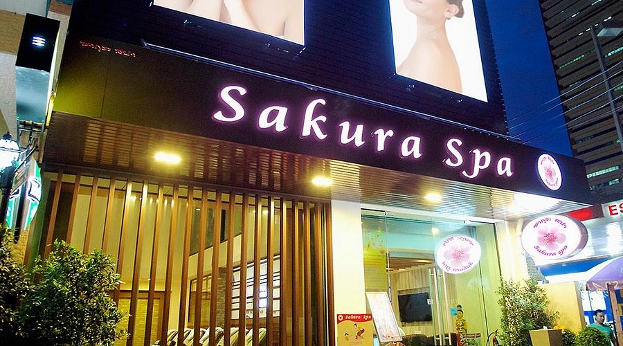 Sakura Spa Royalty-Free Images,