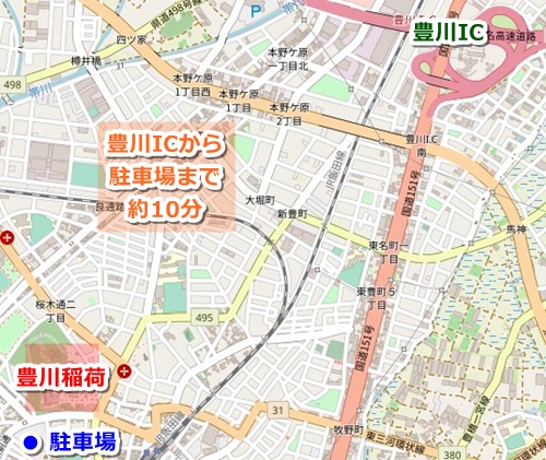 豊川稲荷」(駅)の時刻表/アクセス/地点情報/地図 - NAVITIME