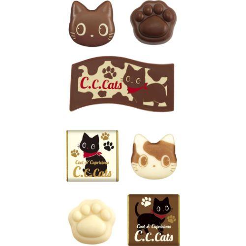 お値下げ チョコレート c.c.cat 猫缶入りの通販 by