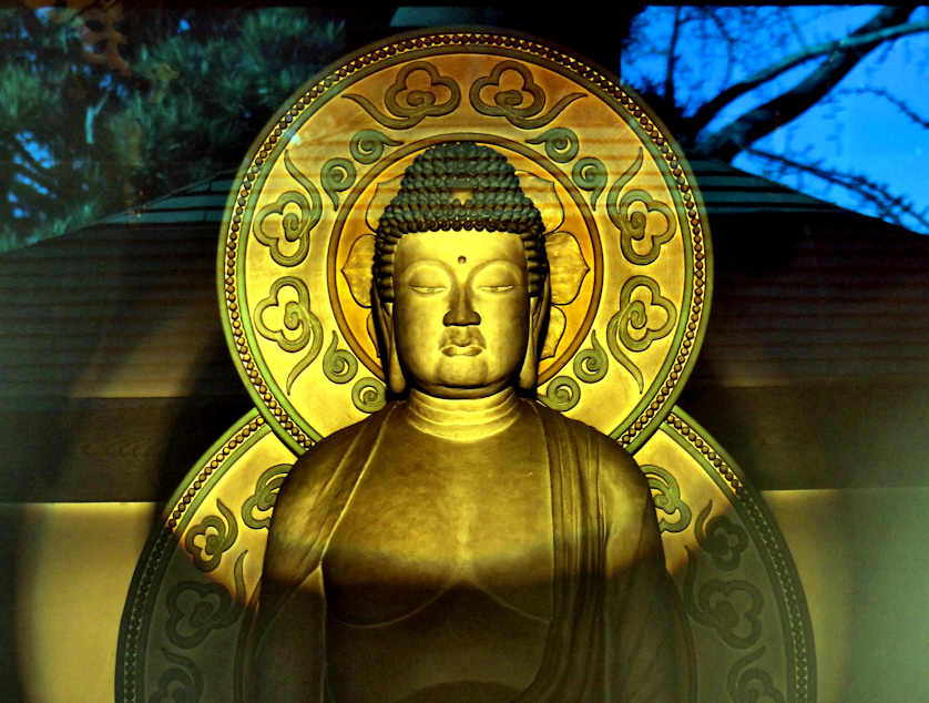 Japan, Osaka, Isshinji Temple, interior,