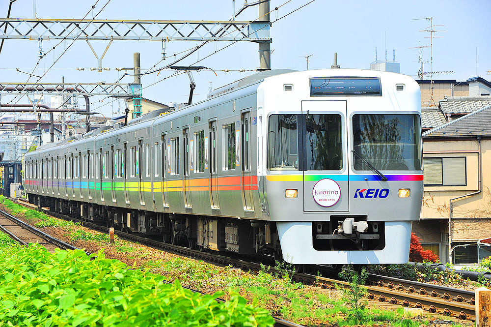 京王電鉄井の頭線1000系 「特別ラッピング車両」 1029F 出場試運転