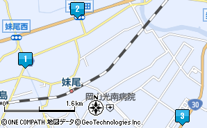 岡山県岡山市南区妹尾864の郵便番号 - NAVITIME