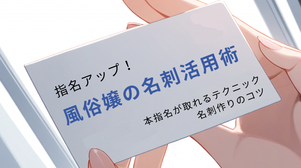 頑張らずにあなたのままで本指名を増やす３つの法則【元NO.1風俗嬢が教えます】｜あるみな💘風俗で指名を増やすプロ🔞