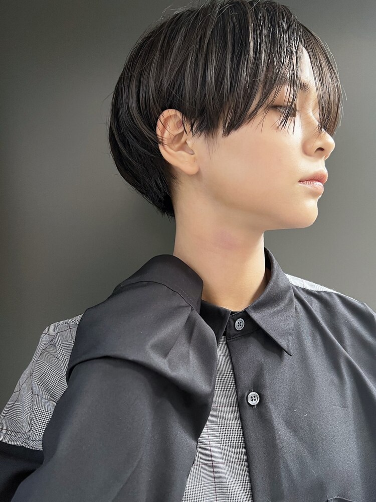 黒髪ショート☆｜ヘアカタログ Ash 池袋店 栢菅