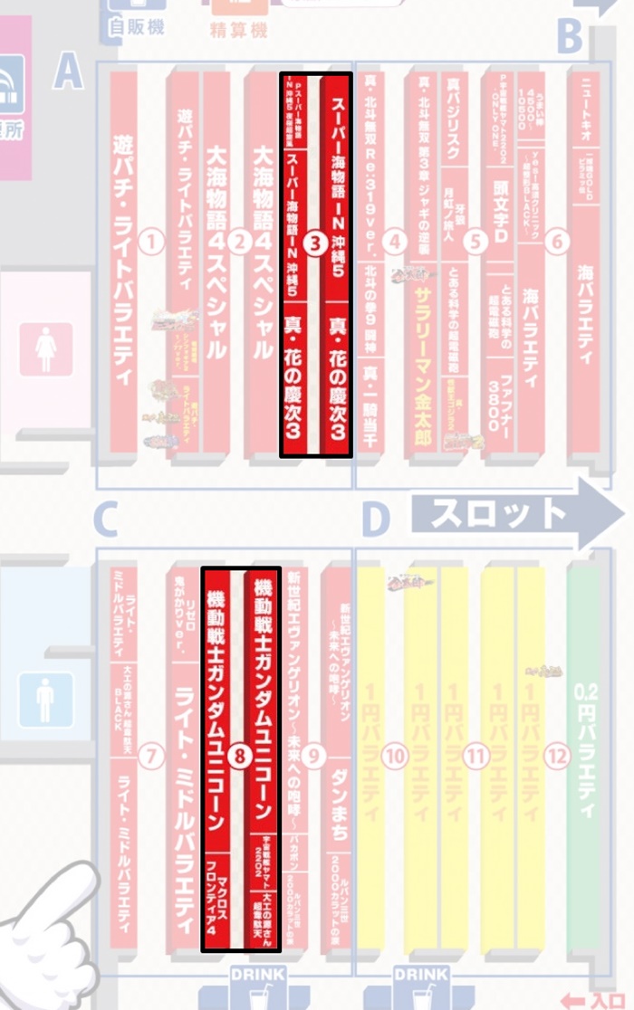 パールショップともえ富里８０２ - ホール情報｜住所