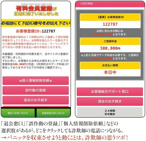 川崎市 : 意図しない海外有料サイトに登録してしまった！