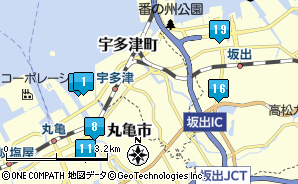 宇多津駅南口・北口広場 | 四国社会資本アーカイブス