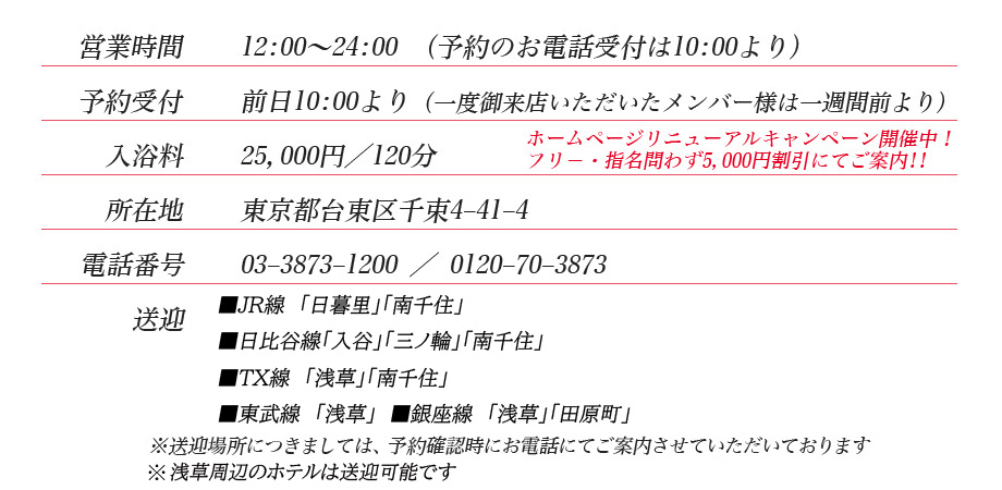 吉原ソープランド スウィートキッス】料金システム