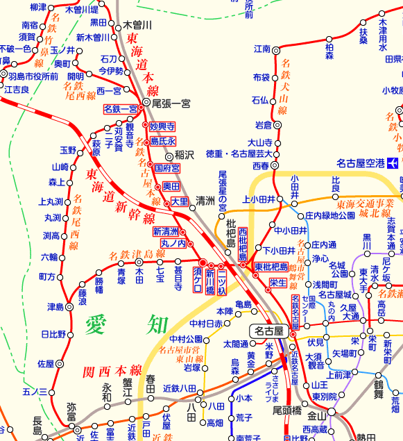 国府宮駅【愛知県】(名鉄名古屋本線。2019年訪問) | 『乗り鉄』中心ブログ(踏破編)