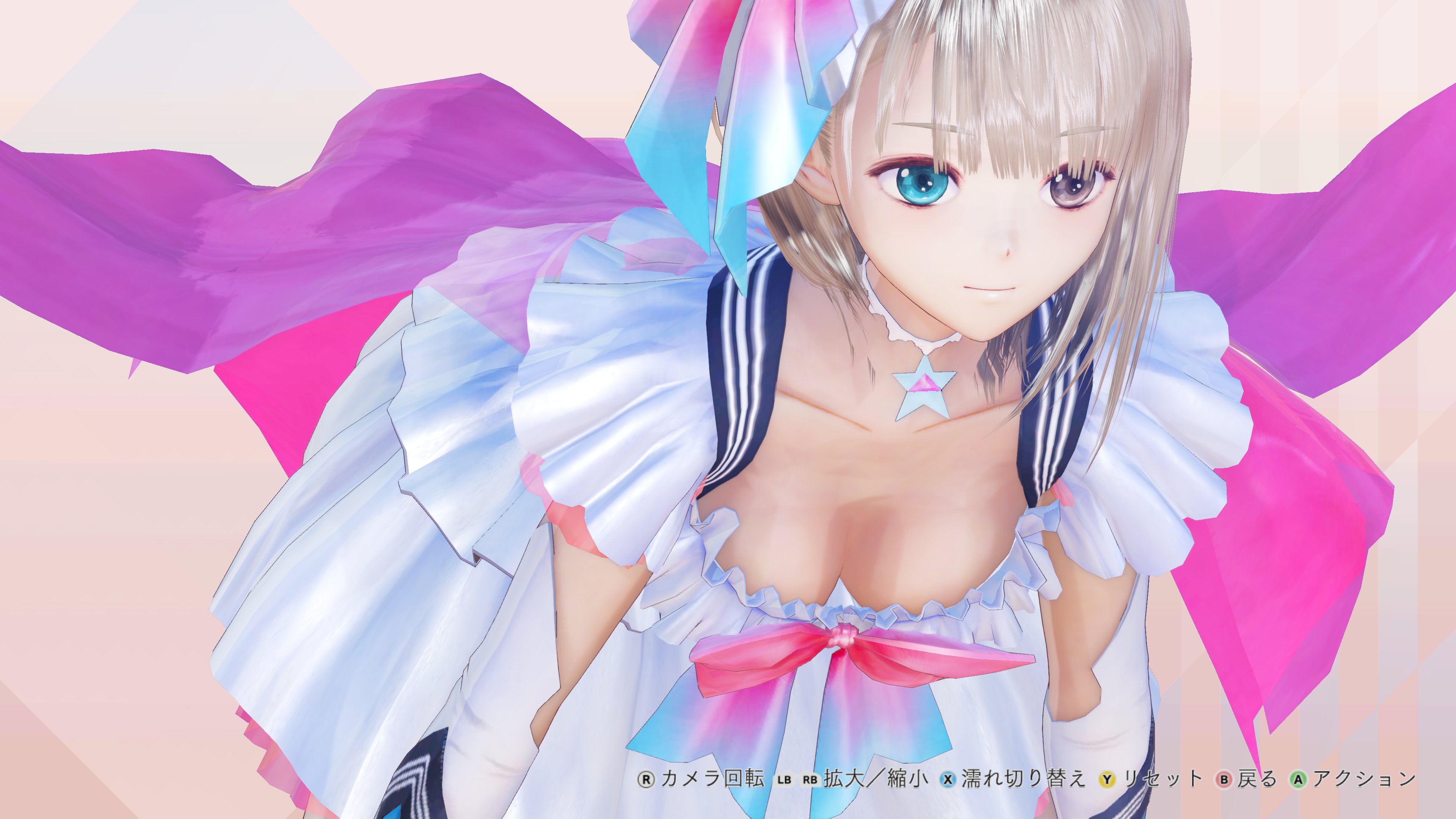 ブルーリフレクション』エロい白井日菜子の制服姿とリフレクター姿のおっぱいマウスパッド : チラシの裏でゲーム鈍報