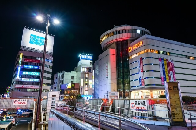 大宮駅の夜遊びお水系店舗一覧