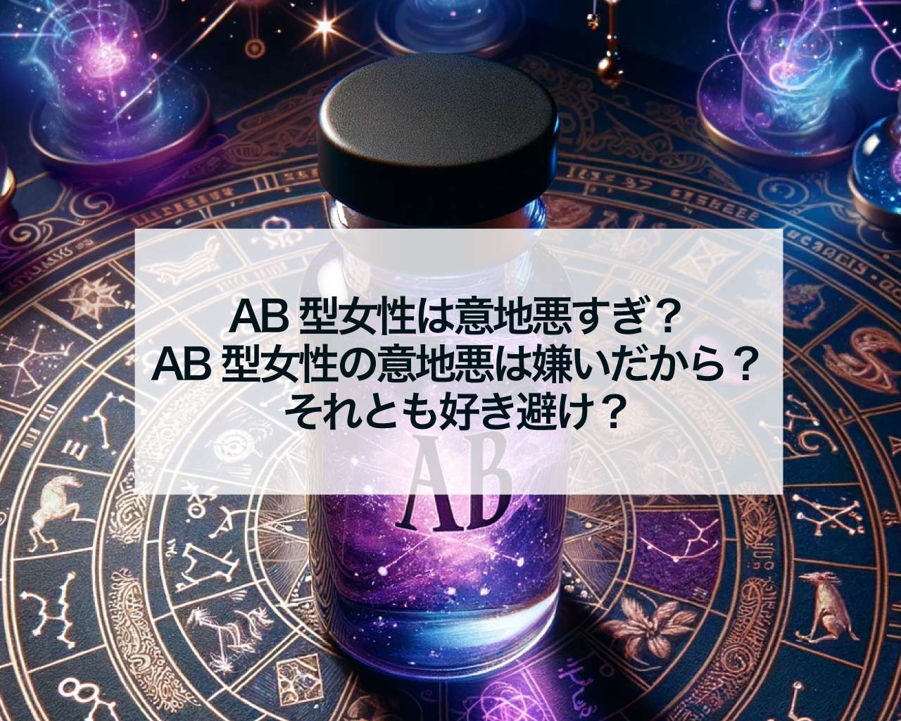 AB型女性の恋愛の特徴14選！ハマる男性タイプや相性のいい血液型も解説｜恋愛・婚活の総合情報サイト