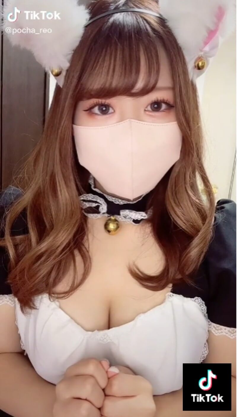 TikTok のオッパイちらりしてるちょいエロGIFや動画ｗｗｗ - Nozokix