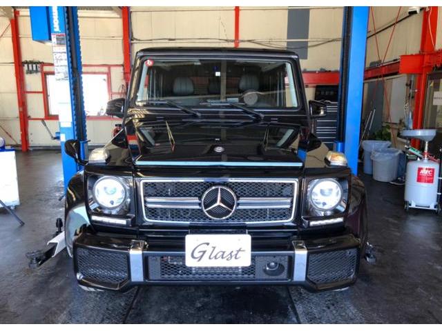 BENZ G class／ULGO疎水コーティング施工（大阪市阿倍野区からのご依頼）