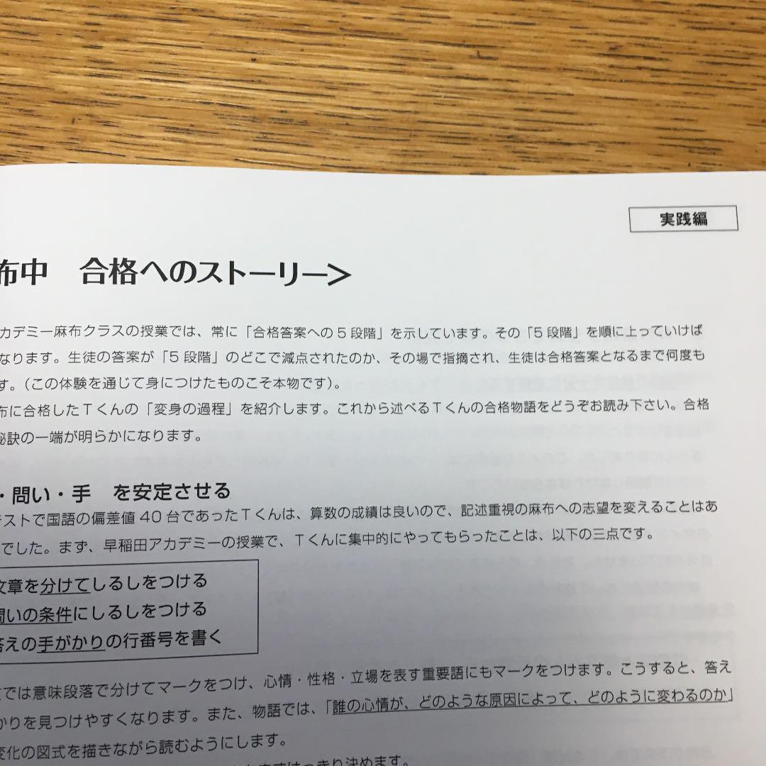 早稲田アカデミー ＮＮ麻布そっくりテスト5本勝負② 直前特講① 最新(中学受験)｜売買されたオークション情報、Yahoo!オークション(旧ヤフオク!)